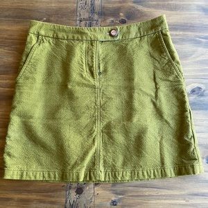 Green Mini Skirt